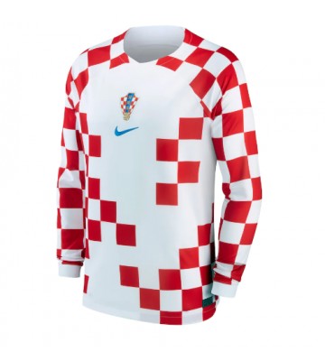 Kroatien Hjemmebanetrøje VM 2022 Lange ærmer